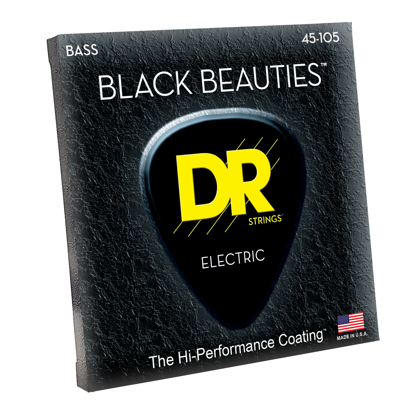 BLACK BEAUTIES™ BLACK Coated Bass Strings