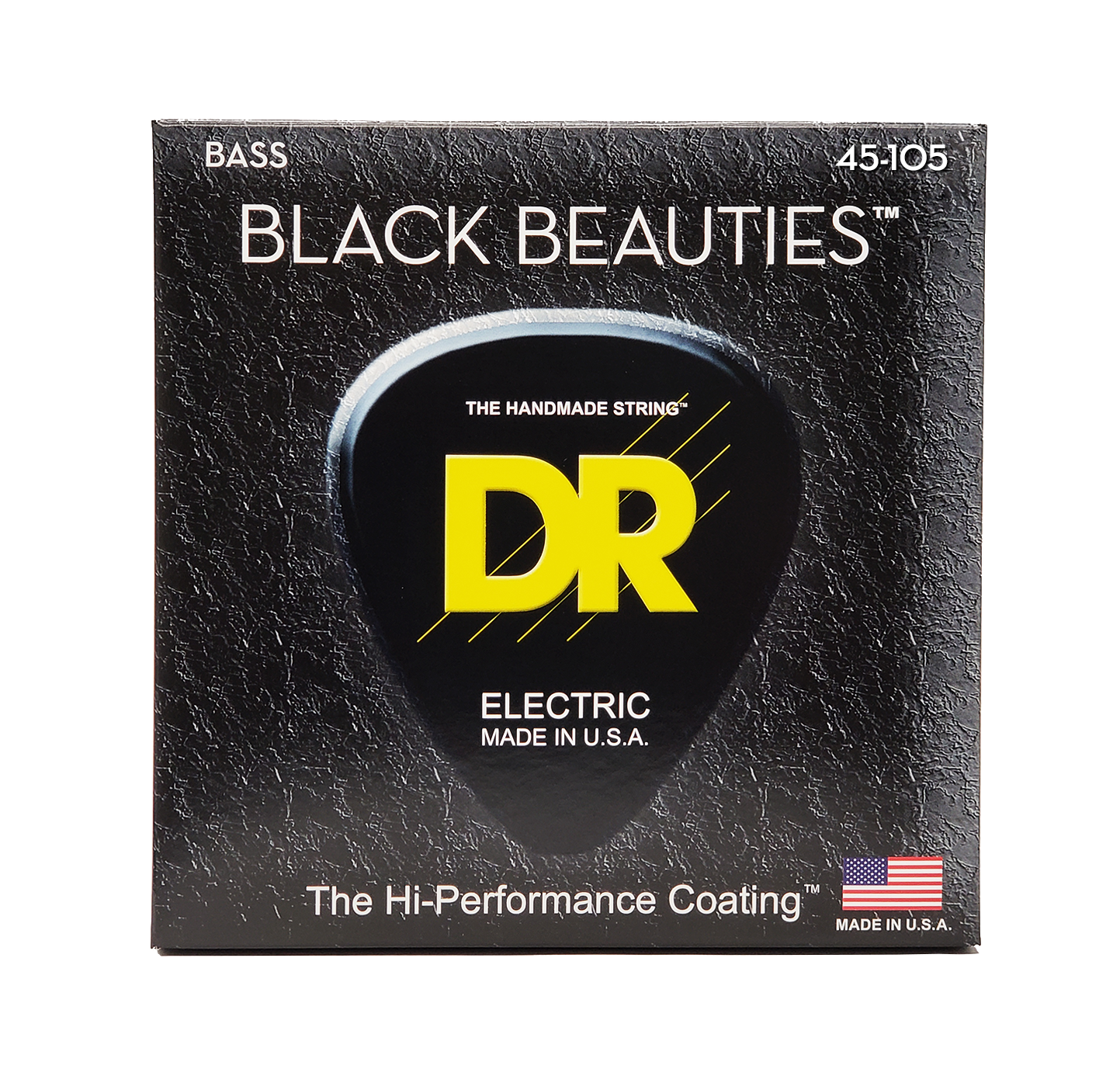 BLACK BEAUTIES™ BLACK Coated Bass Strings