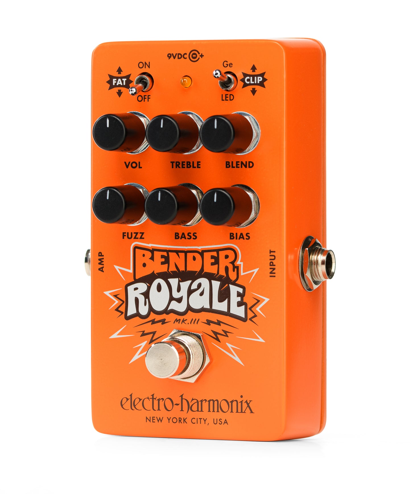Bender Royale Fuzz Classic Germanium Mkiii 3-transistor Fuzz - Orange