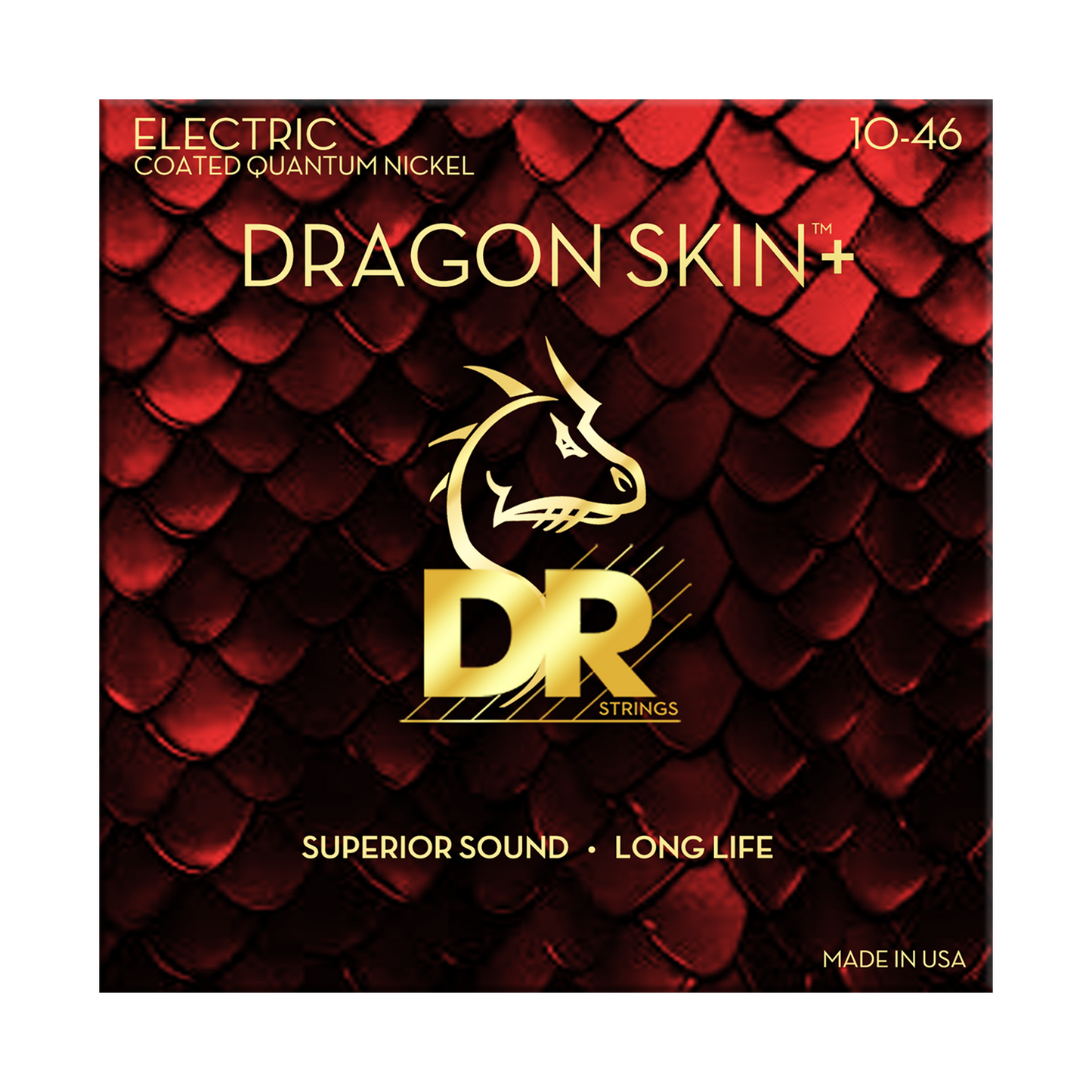Dragon Skin+™ Quantum Nickel Electric Guitar Strings
