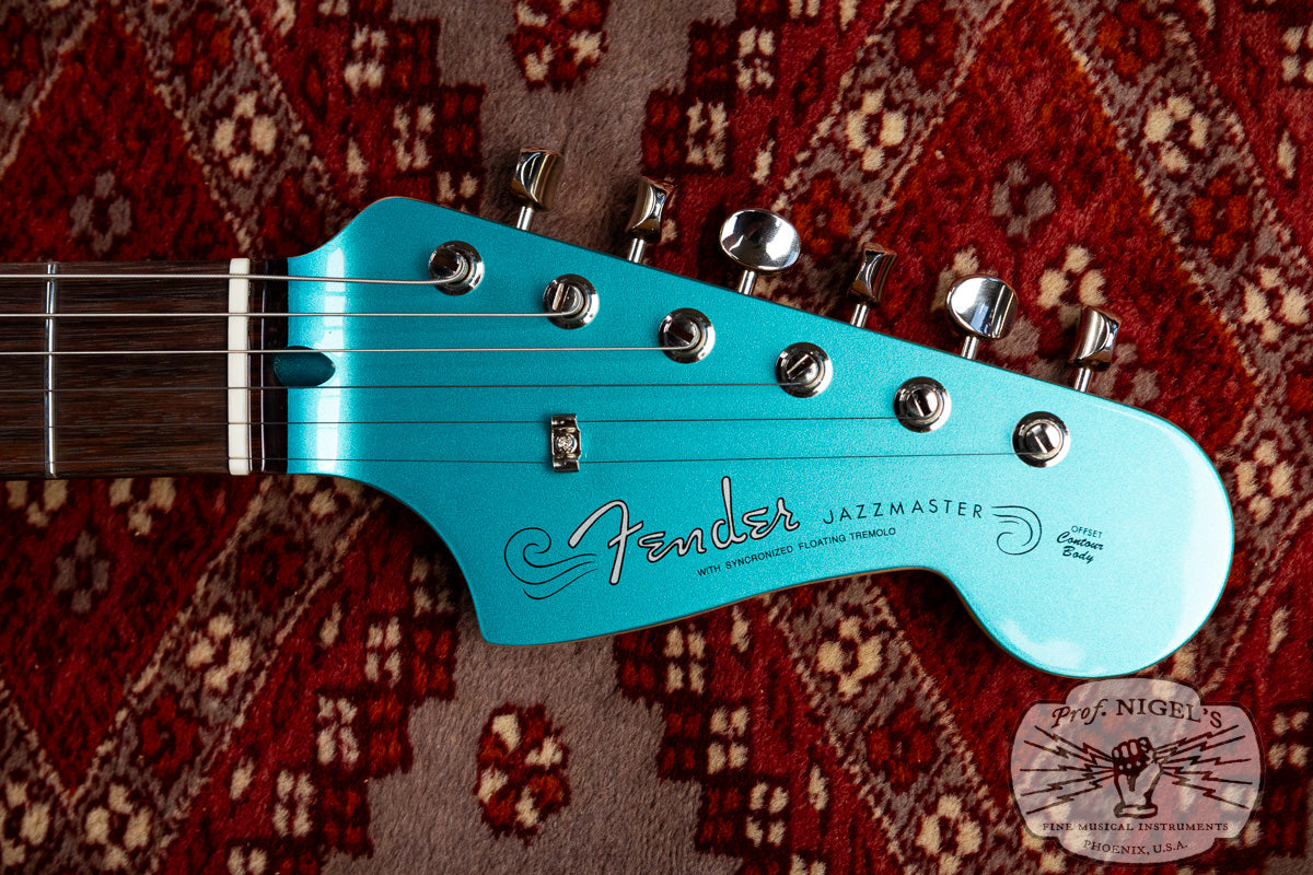 Fender MIJ FSR Hybrid II Jazzmaster Teal Green Metallic Matching Headstock MH TGM Made in Japan