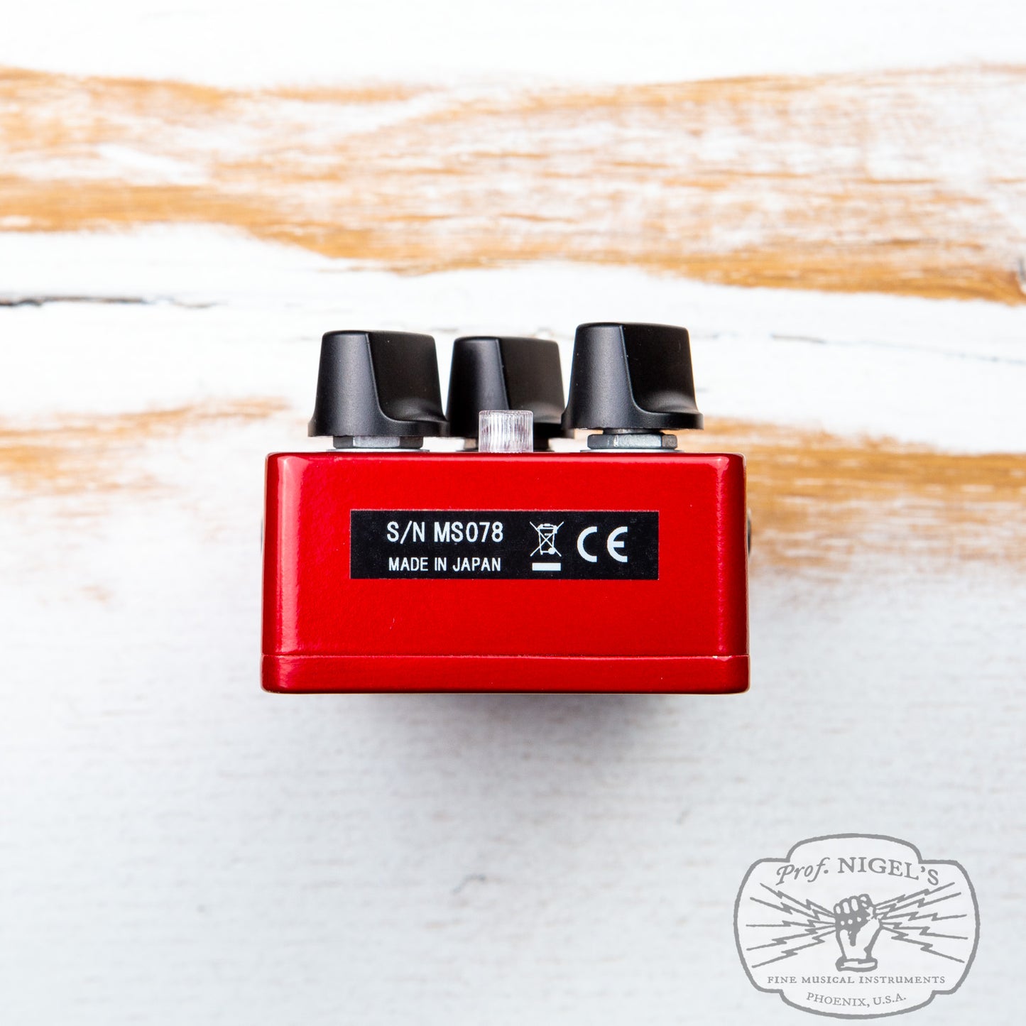 Serial #MS078 Free The Tone MS-1V MS SOV Special Overdrive Matt Schofield Signature