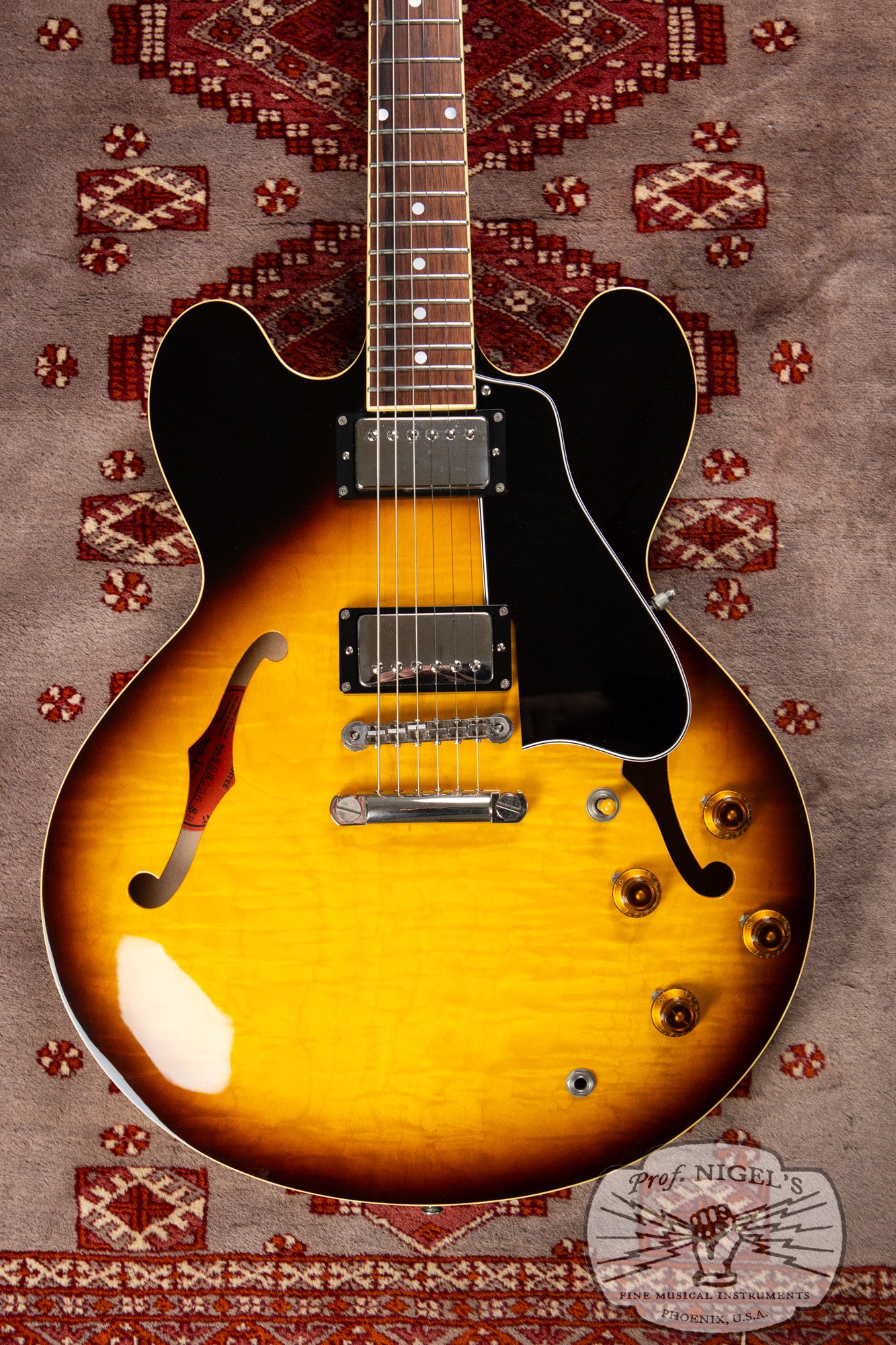 RARE Tokai Hibiki HES225 w/ Case Lacquer Sunburst 335-style MIJ Tokai Super Shop Japan