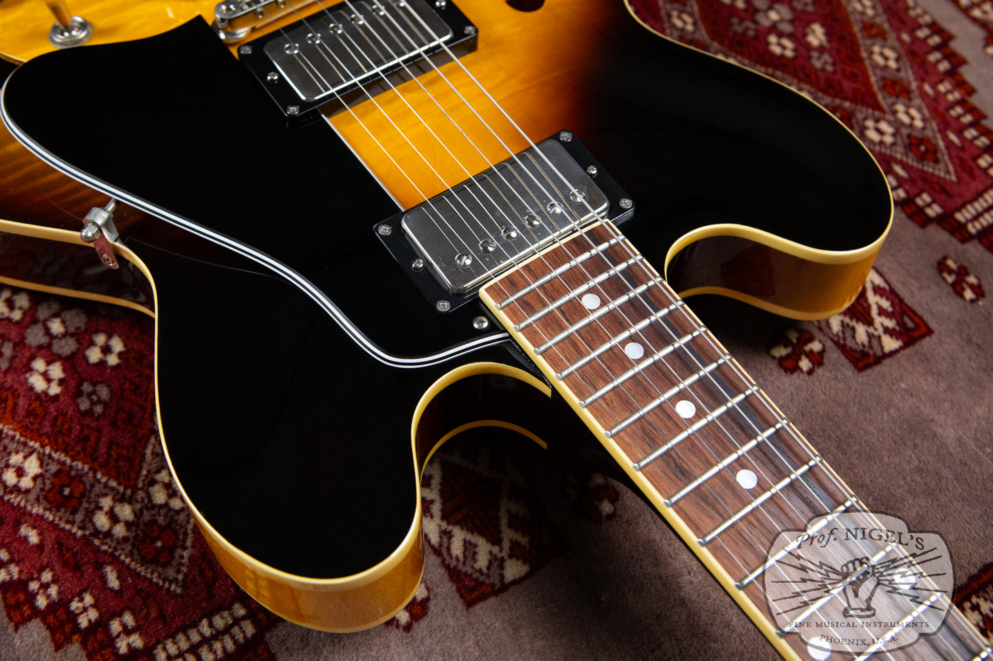 RARE Tokai Hibiki HES225 w/ Case Lacquer Sunburst 335-style MIJ Tokai Super Shop Japan