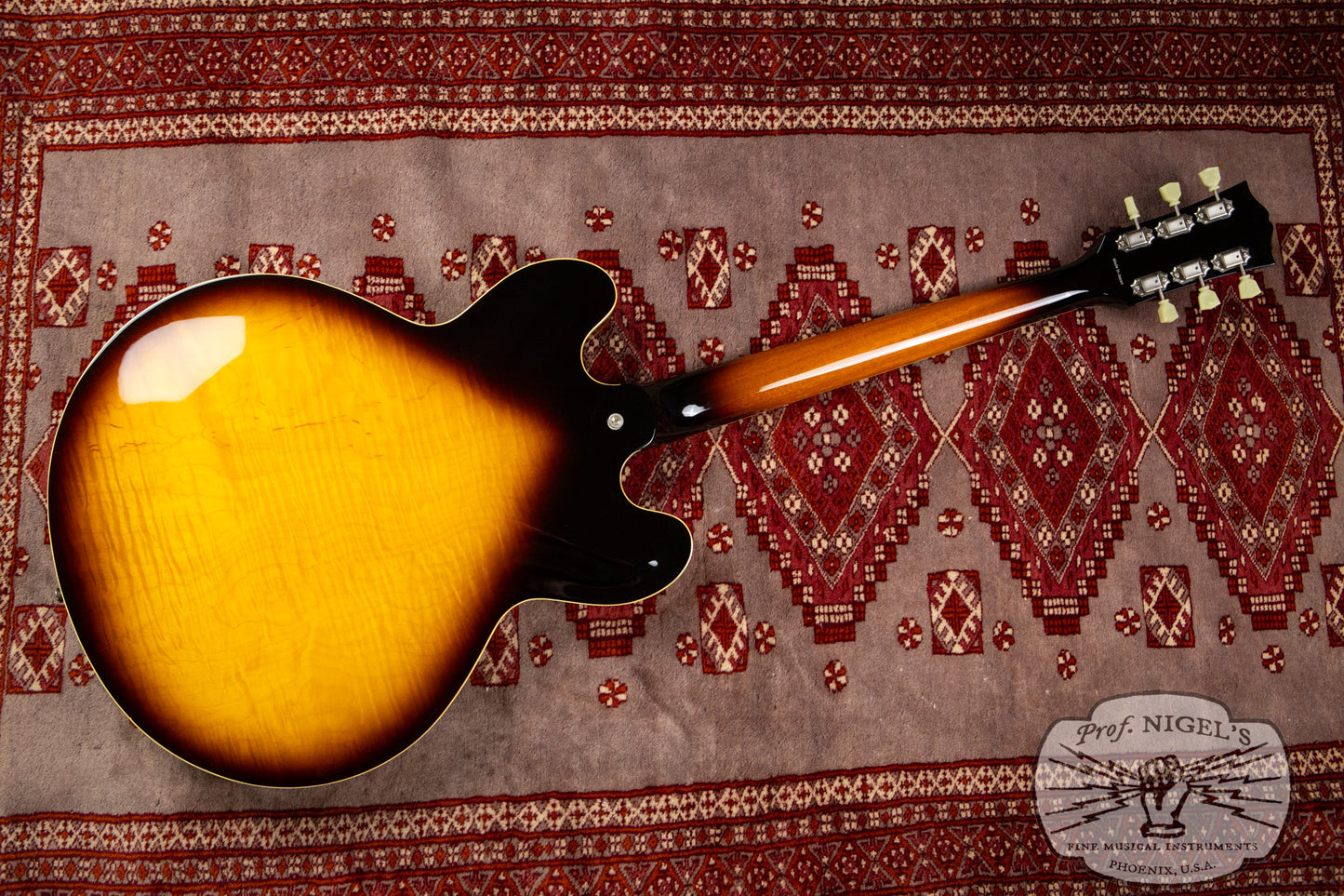RARE Tokai Hibiki HES225 w/ Case Lacquer Sunburst 335-style MIJ Tokai Super Shop Japan