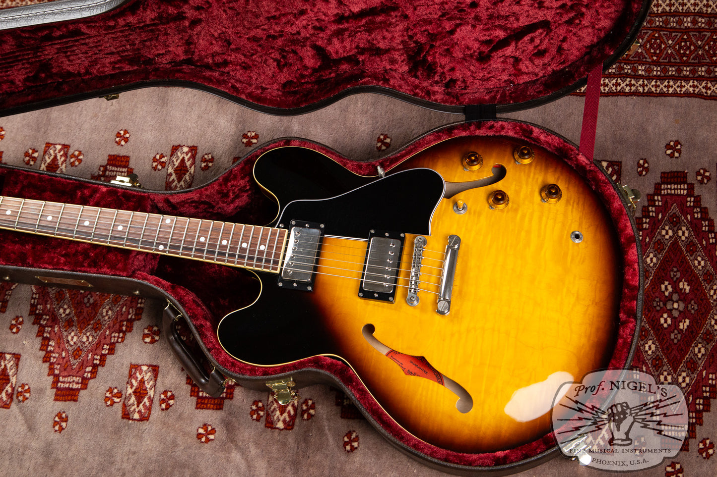 RARE Tokai Hibiki HES225 w/ Case Lacquer Sunburst 335-style MIJ Tokai Super Shop Japan