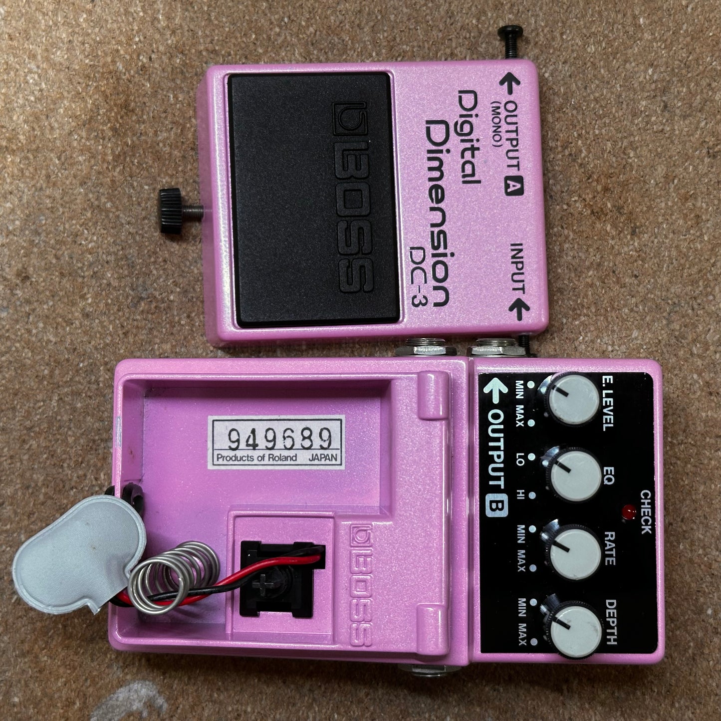 Boss DC-3 Digital Dimension Blue Label 1988 Vintage MIJ Made in Japan
