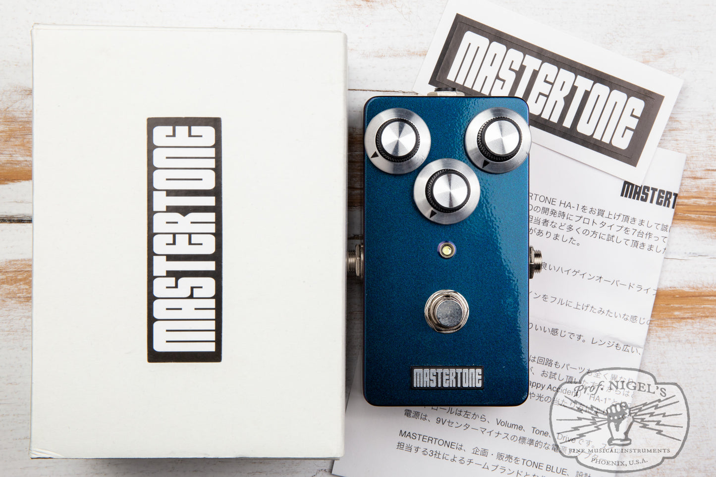 MASTERTONE HA-1 Overdrive Fuzz Distortion Handmade in Japan MIJ