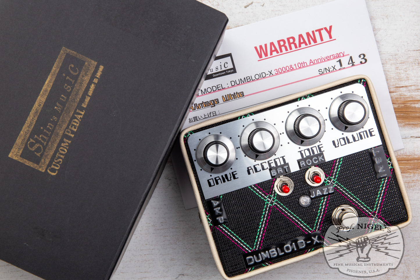 Shin's Music DUMBLOID-X Limited - Vintage White - MINT!