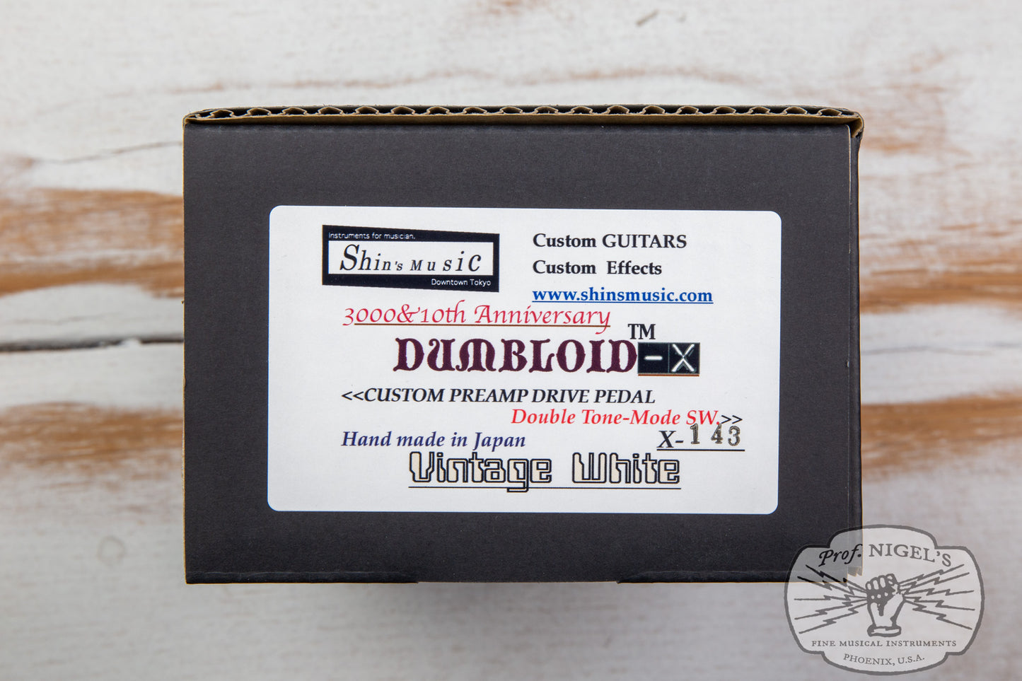 Shin's Music DUMBLOID-X Limited - Vintage White - MINT!