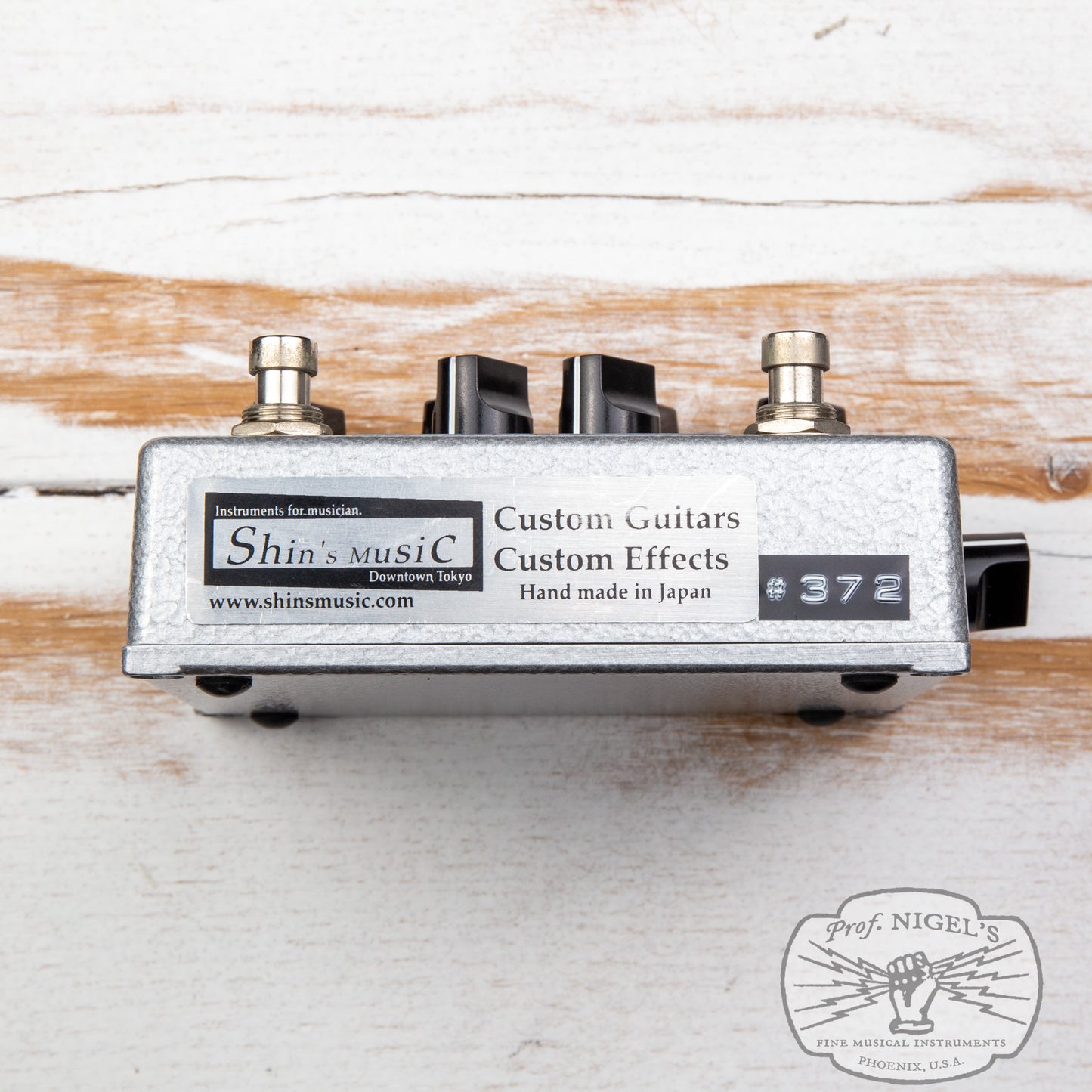 Shin's Music Bass Master Preamp w/ Box Drive Silver Hammer Bassman
