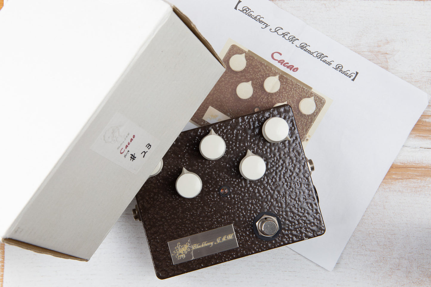 Blackberry JAM Cacao Preamp and Overdrive (Marshall 1987)
