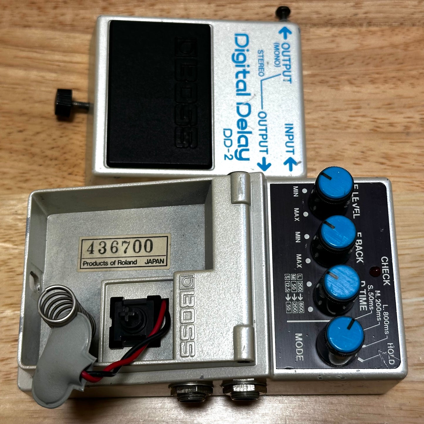Boss DD-2 Digital Delay MIJ (Blue Label) Long Chip Vintage Made in Japan