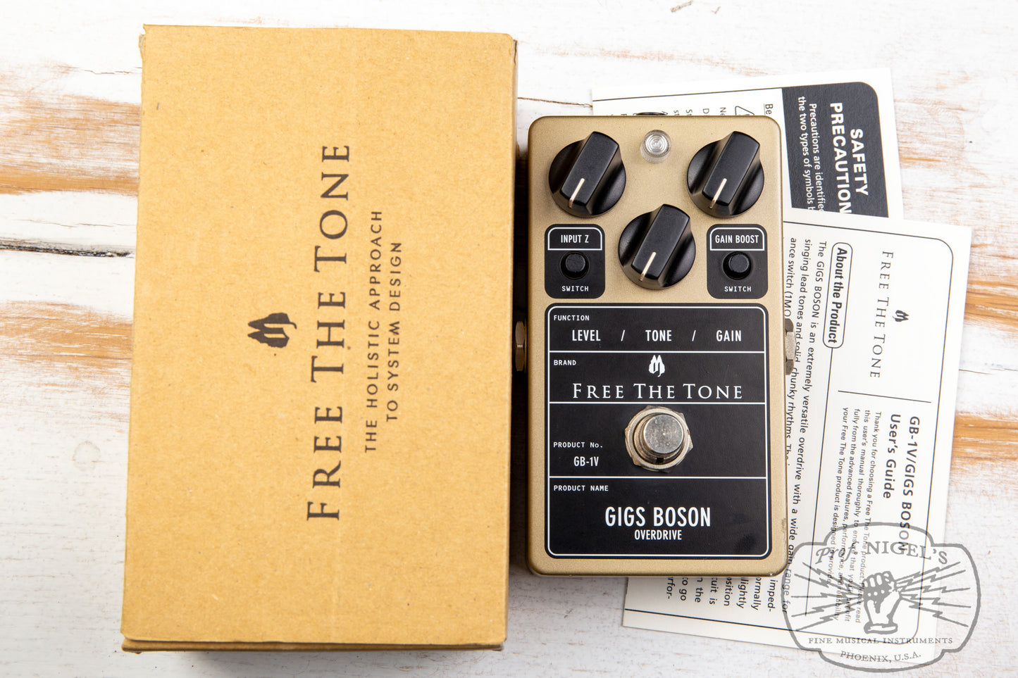 Free The Tone GB-1V Gigs Boson w/ Box Overdrive Boost