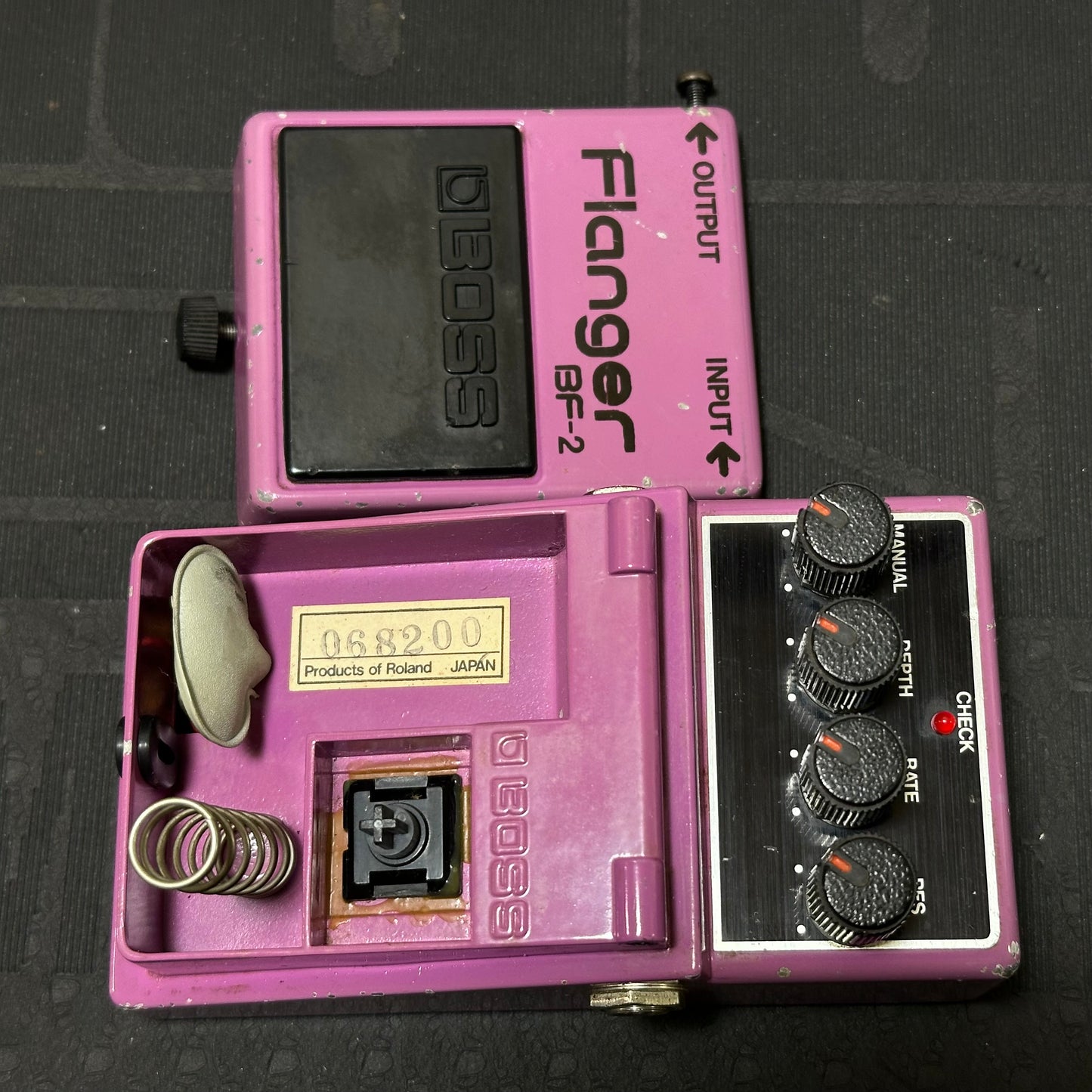 Boss BF-2 Flanger (Black Label) Vintage MIJ Made in Japan