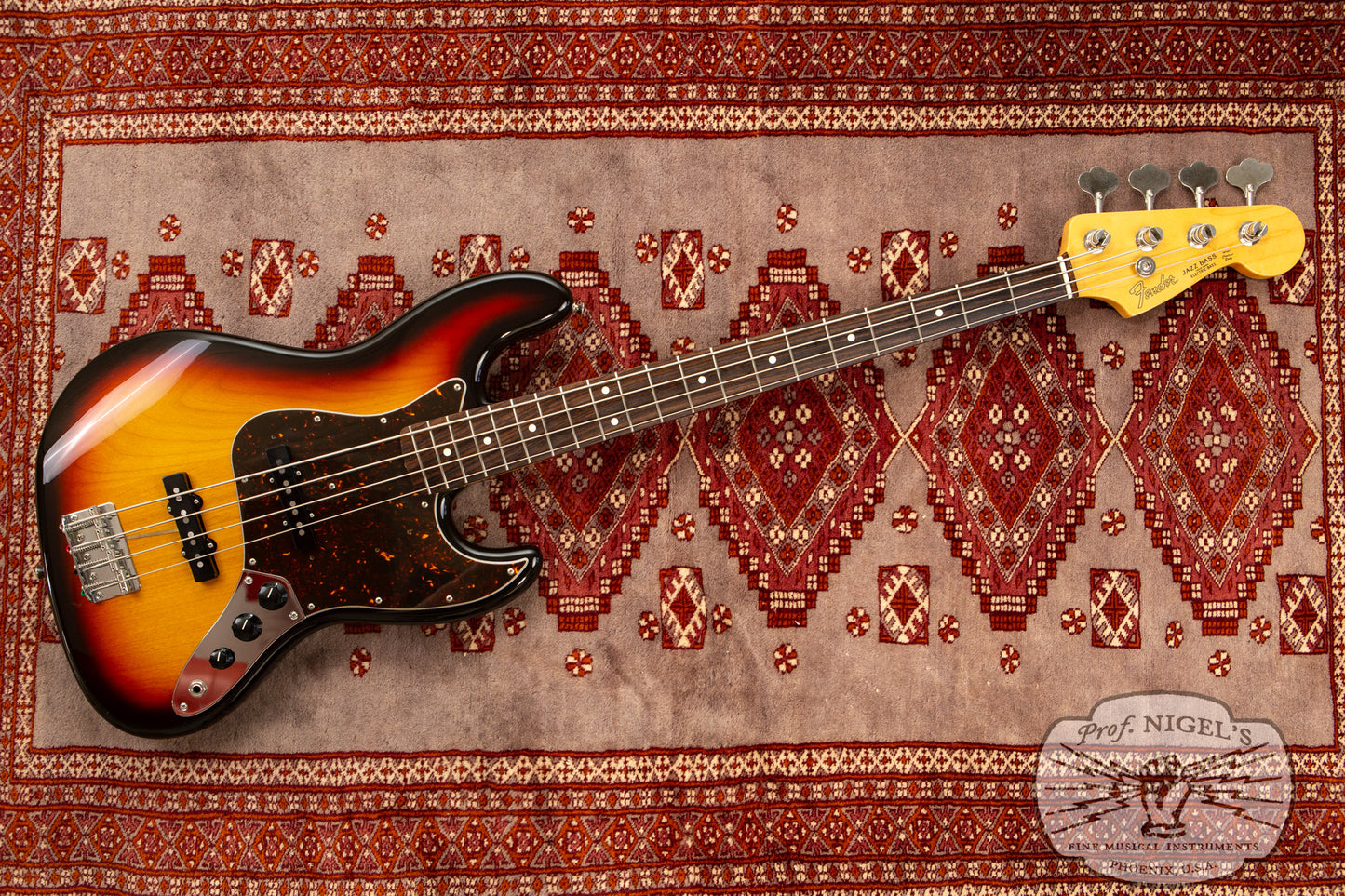 2019 Fender MIJ Hybrid 60s Jazz Bass US Pickups 3TS JB62