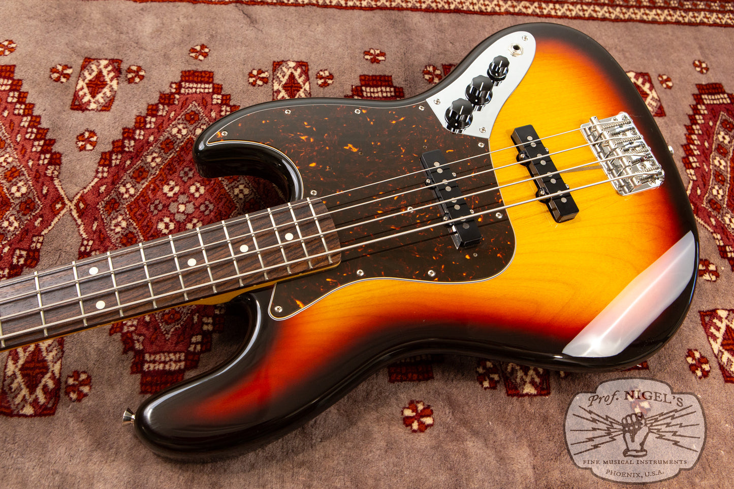 2019 Fender MIJ Hybrid 60s Jazz Bass US Pickups 3TS JB62