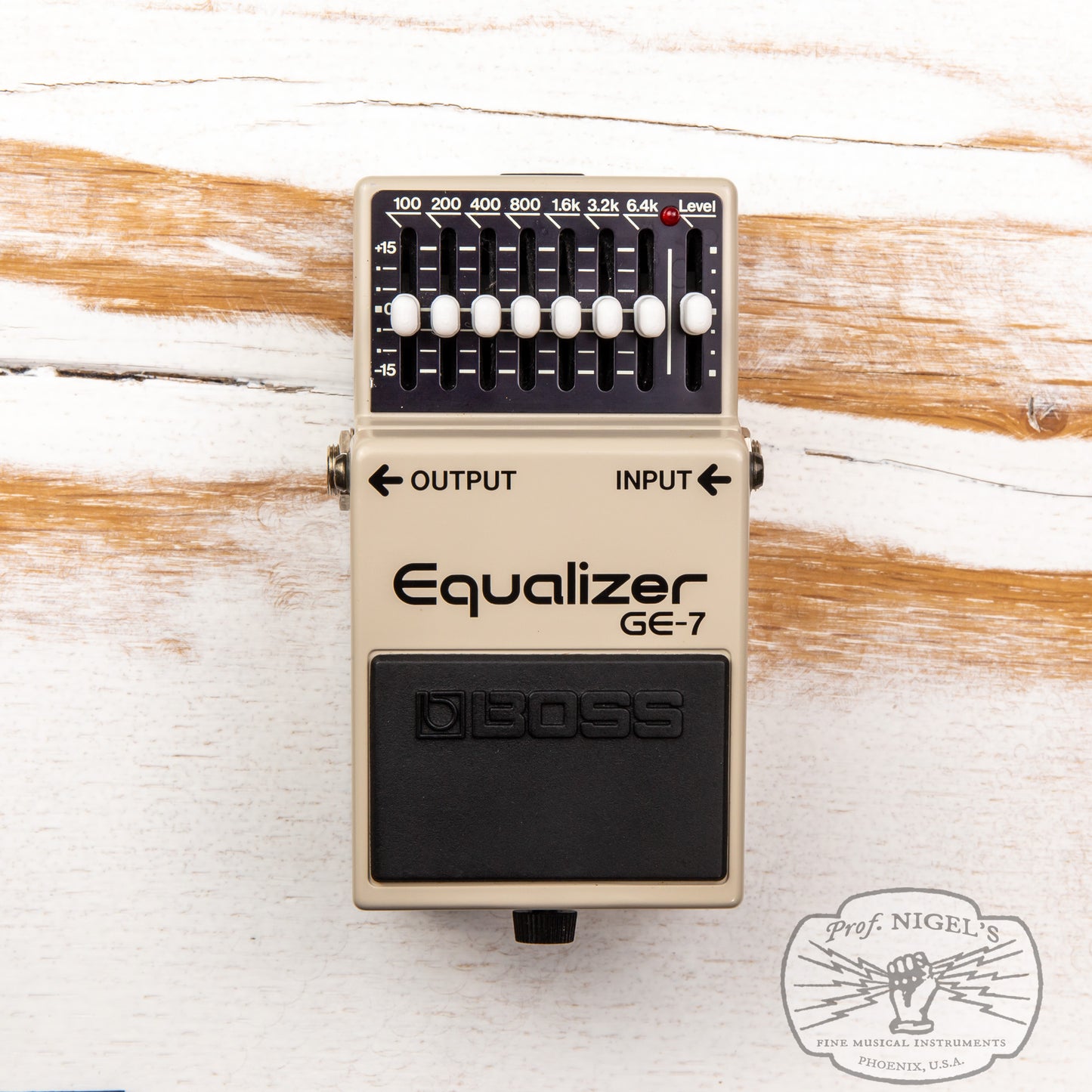 Boss GE-7 Equalizer MIJ Black Label 1984 Vintage Made in Japan