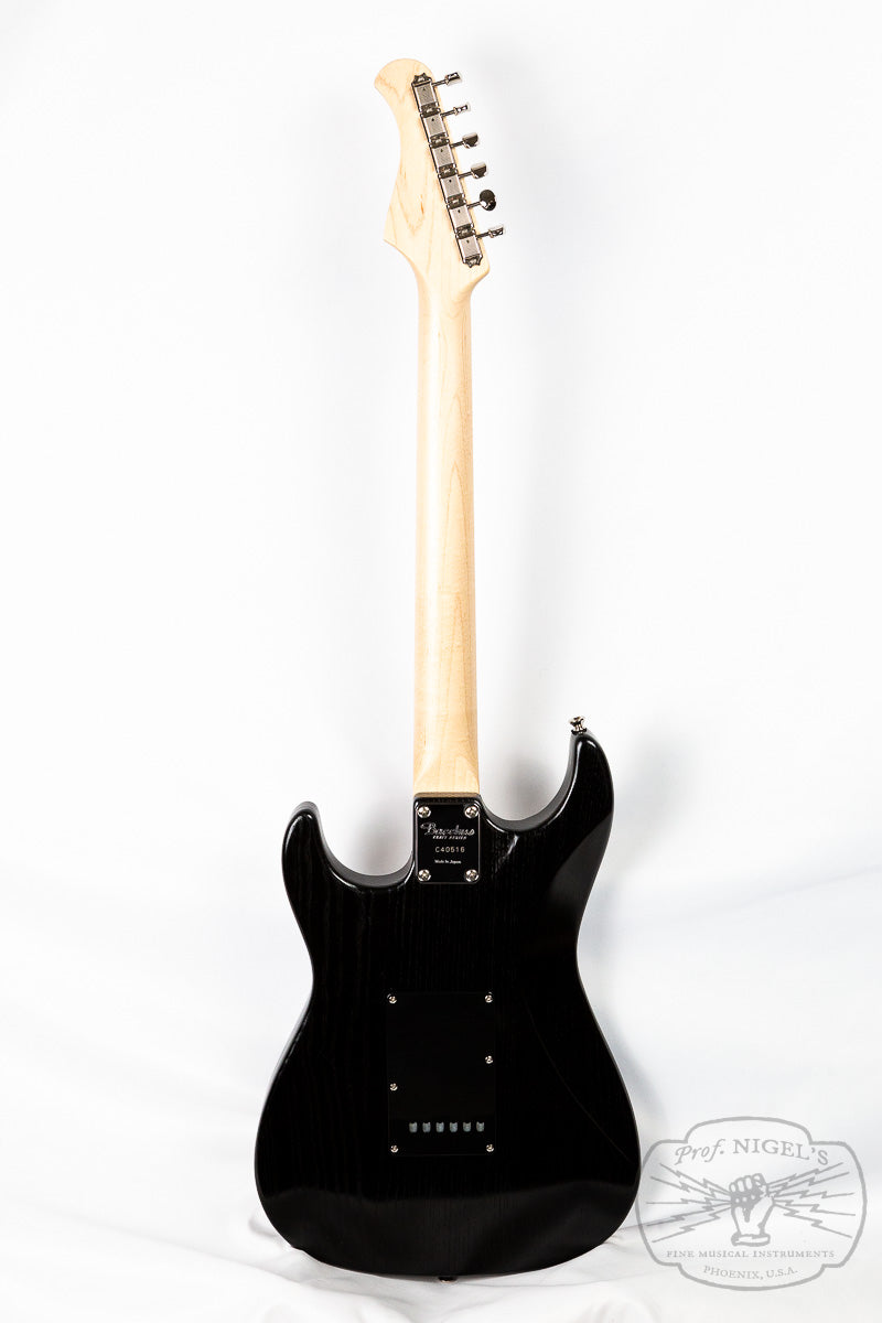 Bacchus Craft G-STUDIO ASH DK Black Oil Modern Strat SSH Electric Guitar