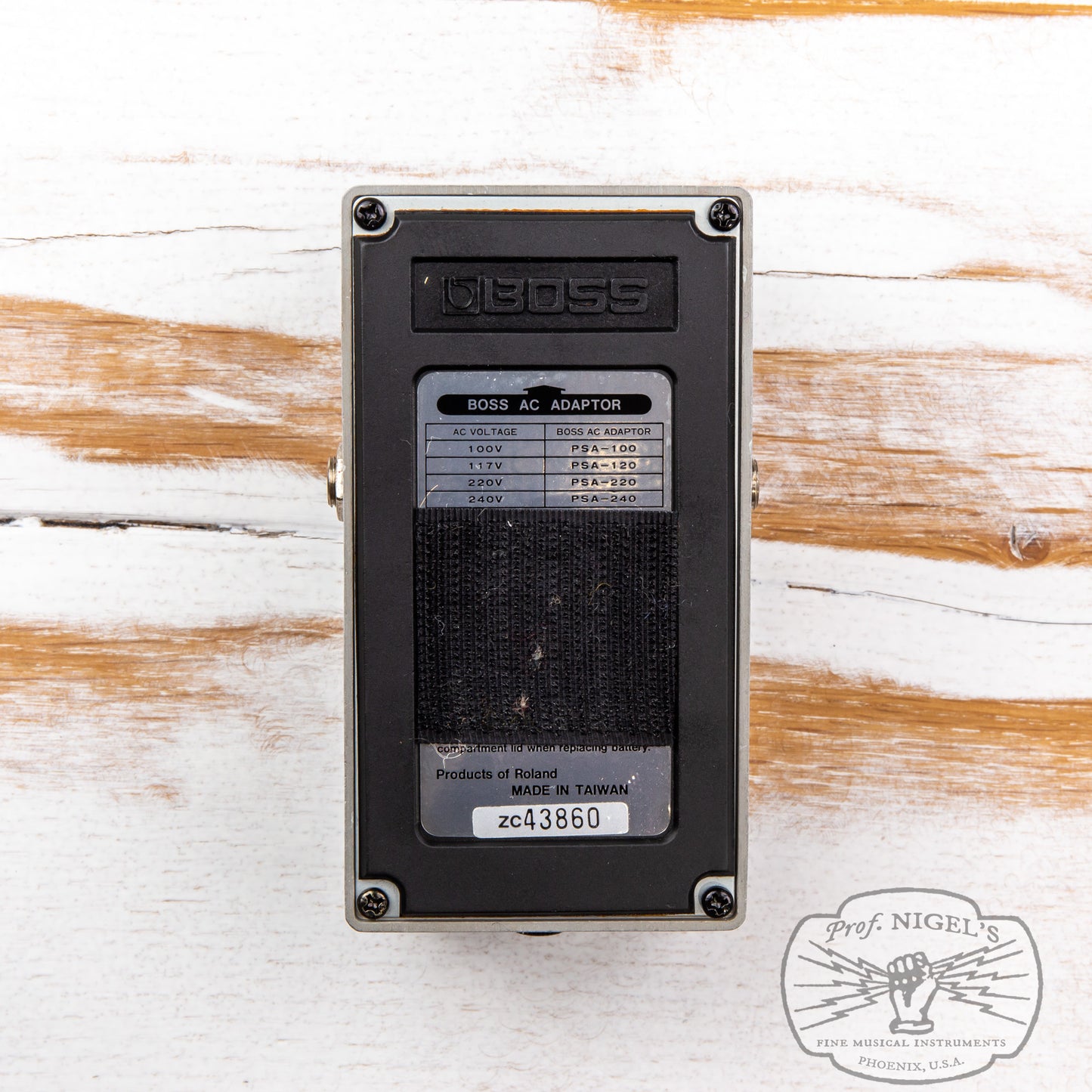 Boss PQ-4 Parametric Equalizer MIT Silver Label 1991