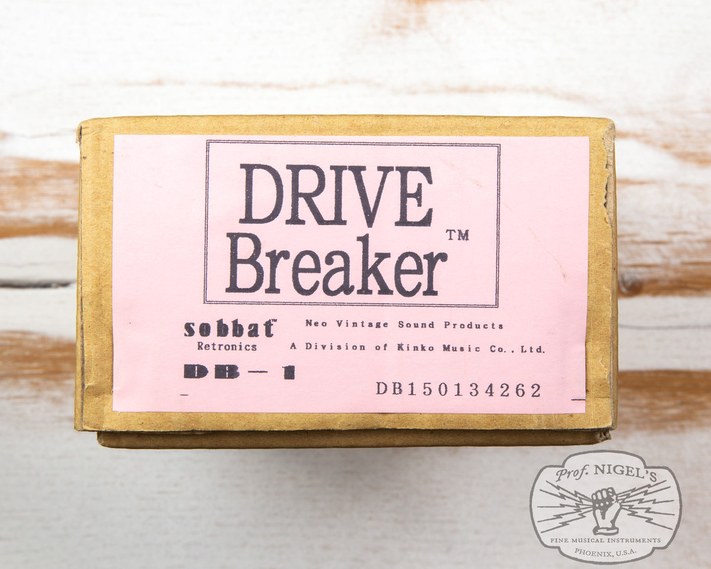 Sobbat DB-1 w/ Box Drive Breaker Distortion Handmade in Japan