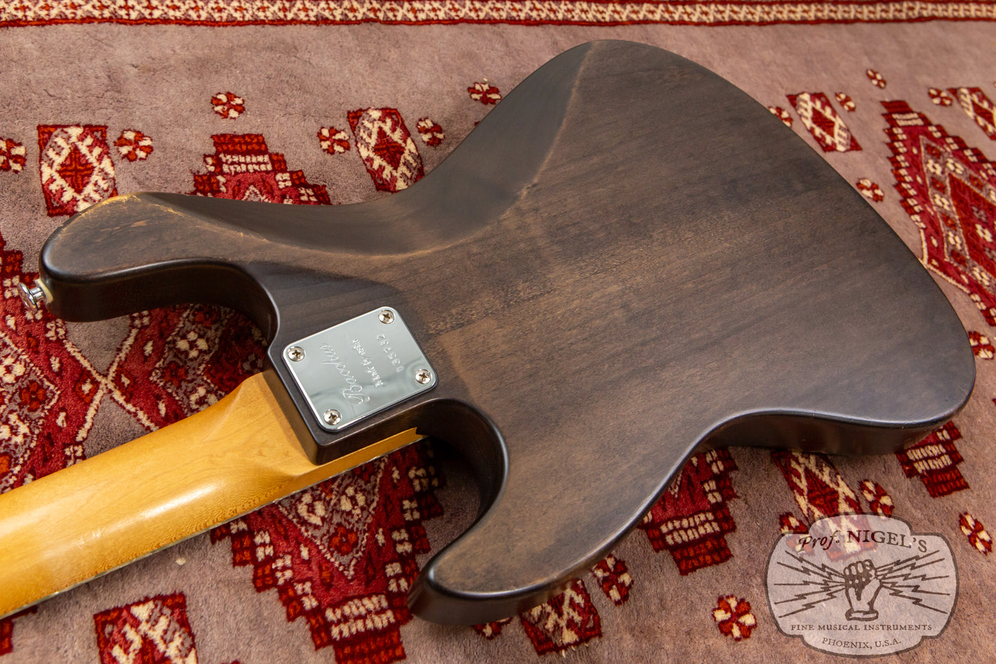 Bacchus Handmade Woodline 4 Premium Flame Maple Alder Brown Oil Boutique J-style Made in Japan