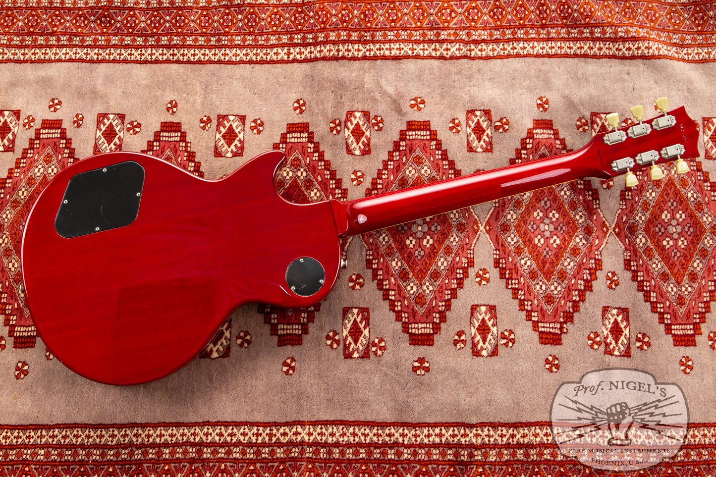 Tokai MIJ LS113S P-90s w/ HSC 2014 Cherry Sunburst LP-Style