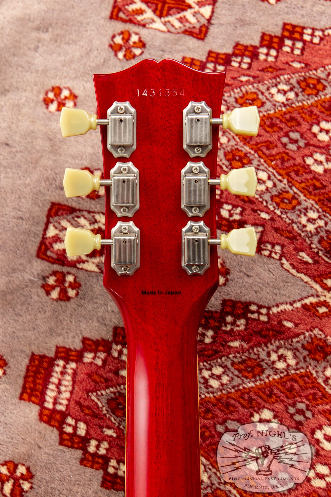 Tokai MIJ LS113S P-90s w/ HSC 2014 Cherry Sunburst LP-Style