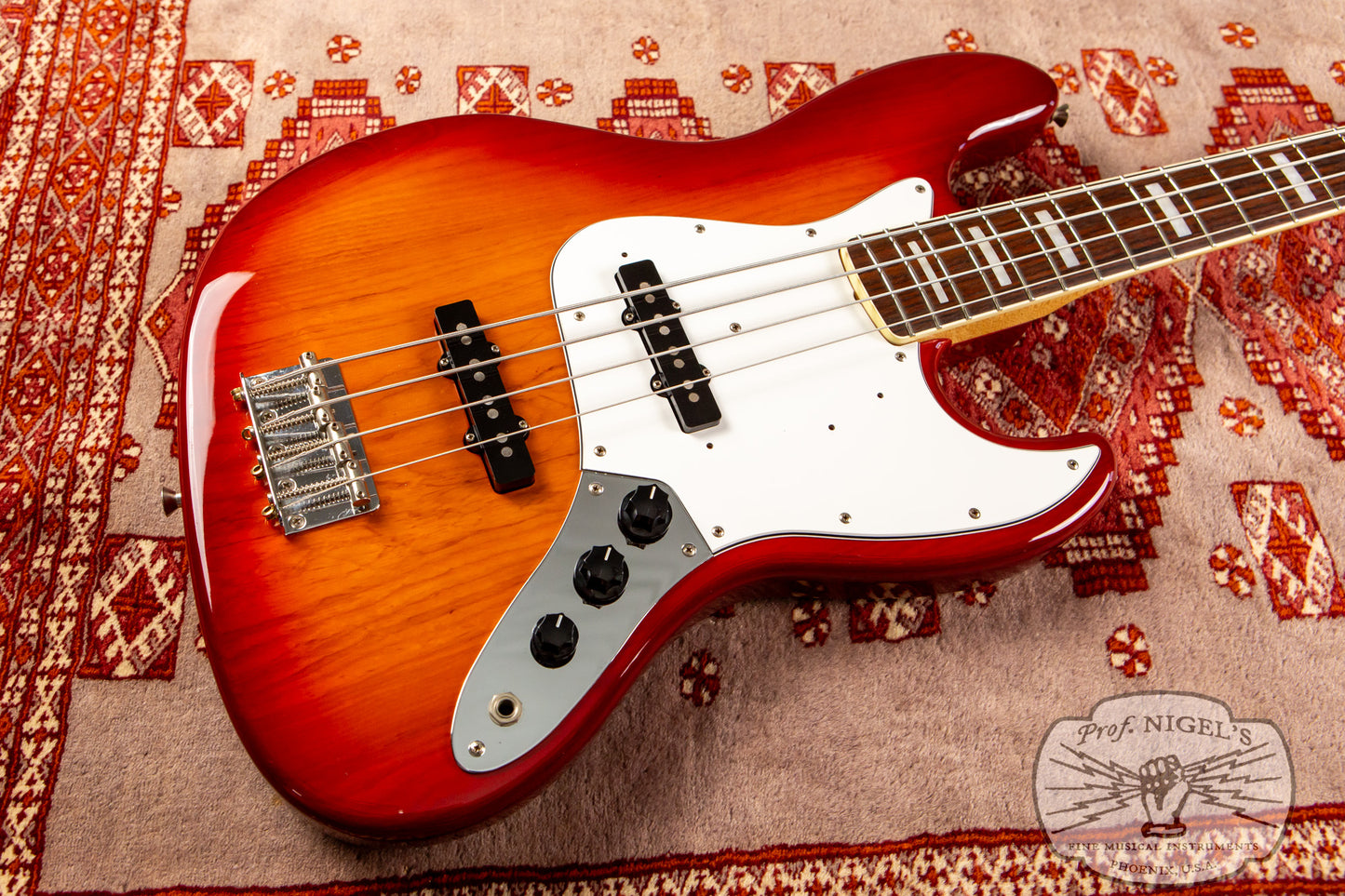 Fender MIJ JB75-100US Cherry Sunburst Jazz Bass Made in Japan Tokai Gakki
