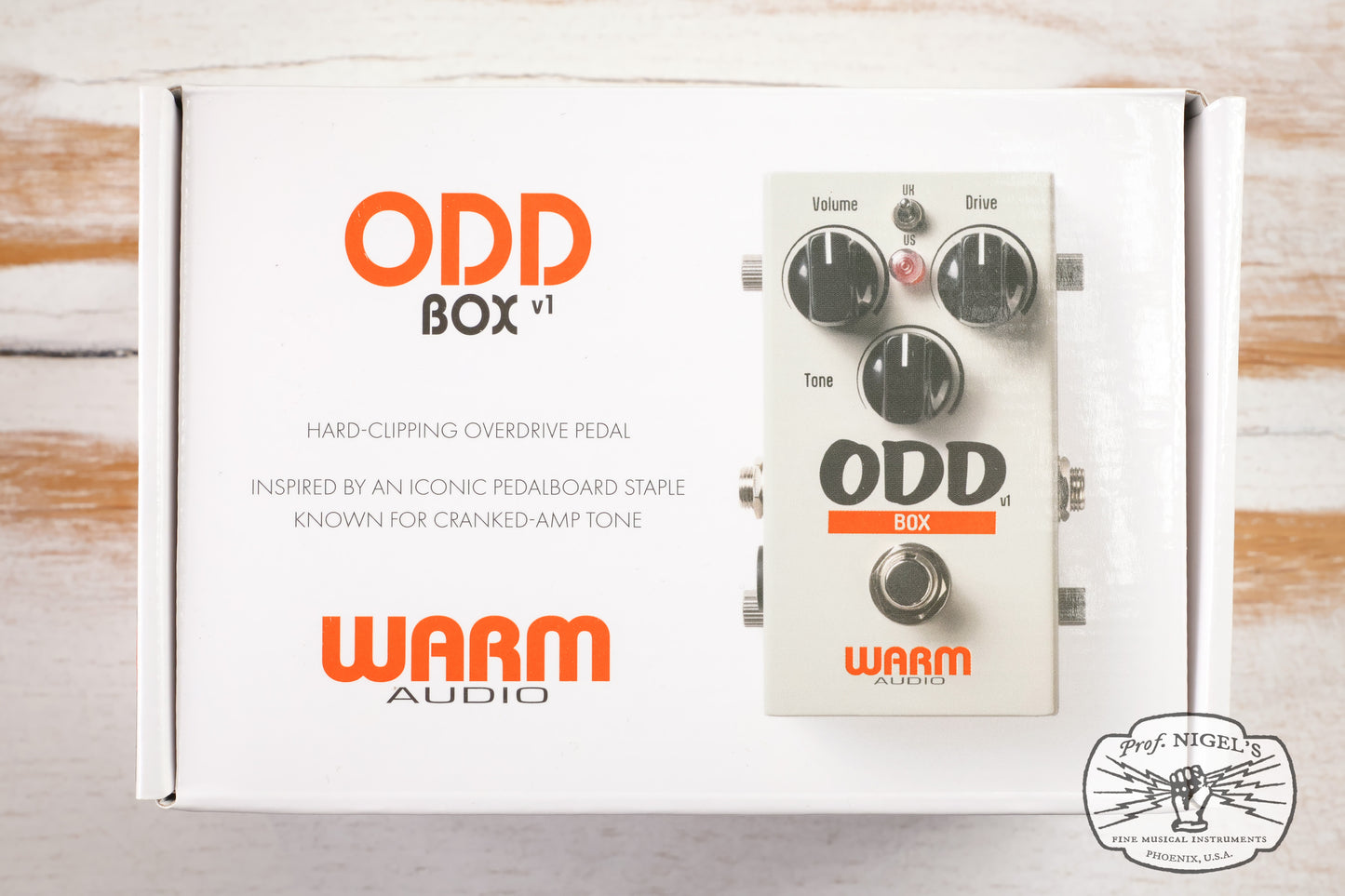 Open Box - ODD Box V1 – Hard-Clipping Overdrive
