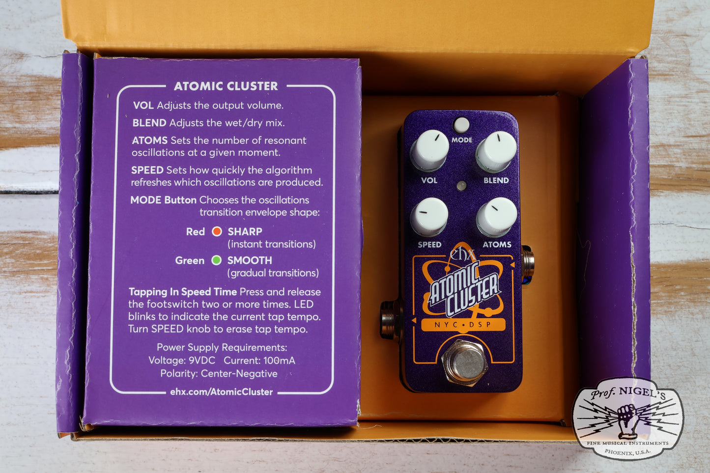Open Box - Electro-Harmonix Pico Atomic Cluster Spectral Decomposer