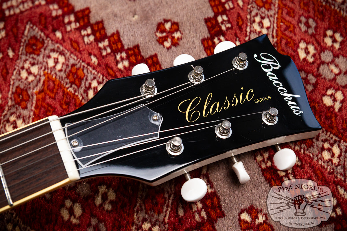 Bacchus Craft MIJ BLS-JR/R Arctic White Electric Guitar Les Paul LP Jr-style Made in Japan