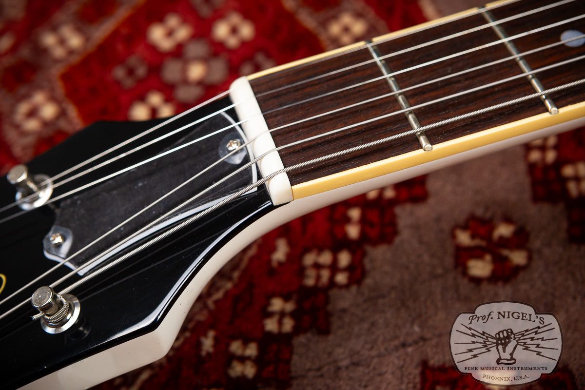 Bacchus Craft MIJ BLS-JR/R Arctic White Electric Guitar Les Paul LP Jr-style Made in Japan