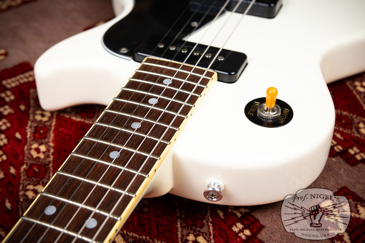 Bacchus Craft MIJ BLS-JR/R Arctic White Electric Guitar Les Paul LP Jr-style Made in Japan