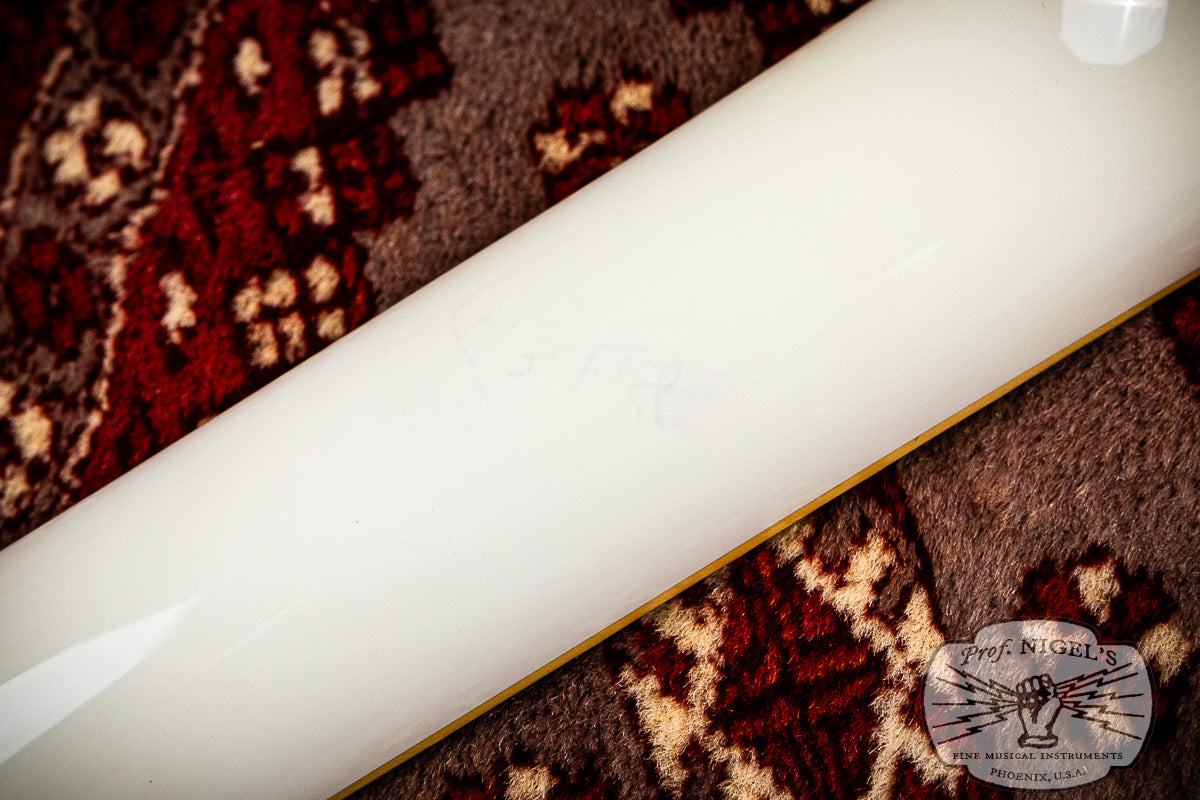 Bacchus Craft MIJ BLS-JR/R Arctic White Electric Guitar Les Paul LP Jr-style Made in Japan