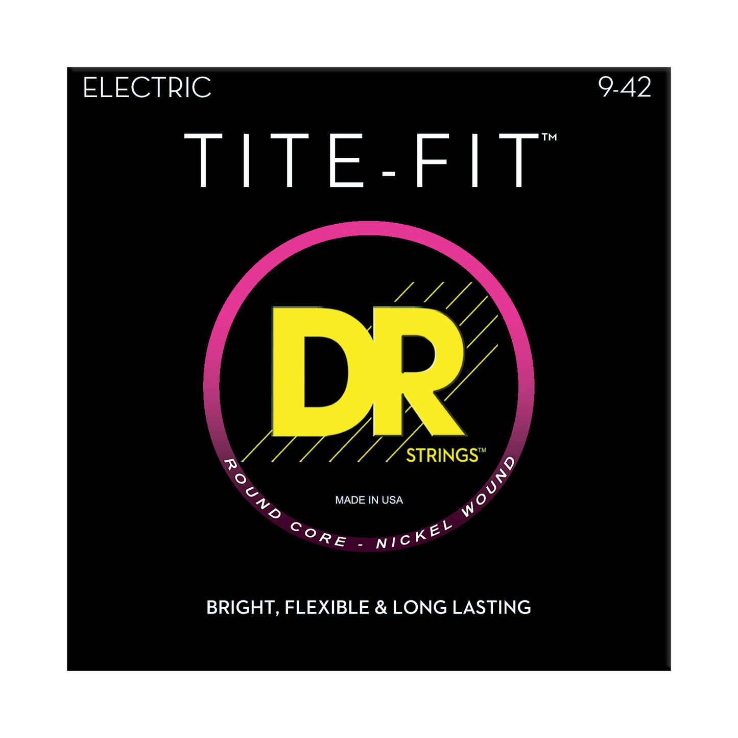 TITE-FIT™ Nickel Plated Electric Guitar Strings - Single Packs