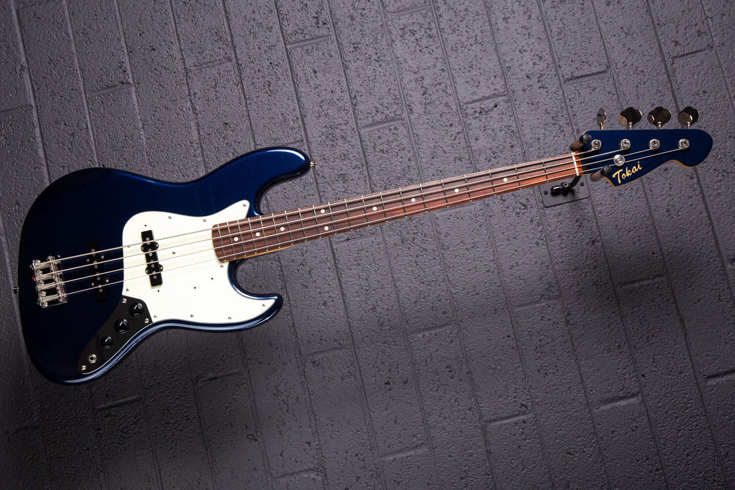 2022 Tokai MIJ AJB114 Matching Headstock Gunmetal Blue Jazz Bass Made in Japan MH