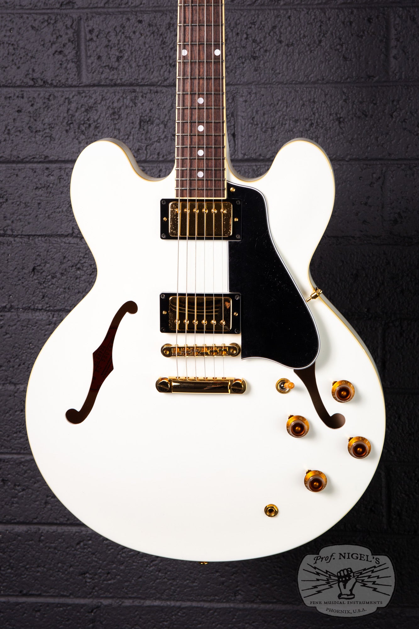 2022 Limited Production Tokai ES202G-CM Snow White w/ Hard Case 335-style MIJ Made in Japan