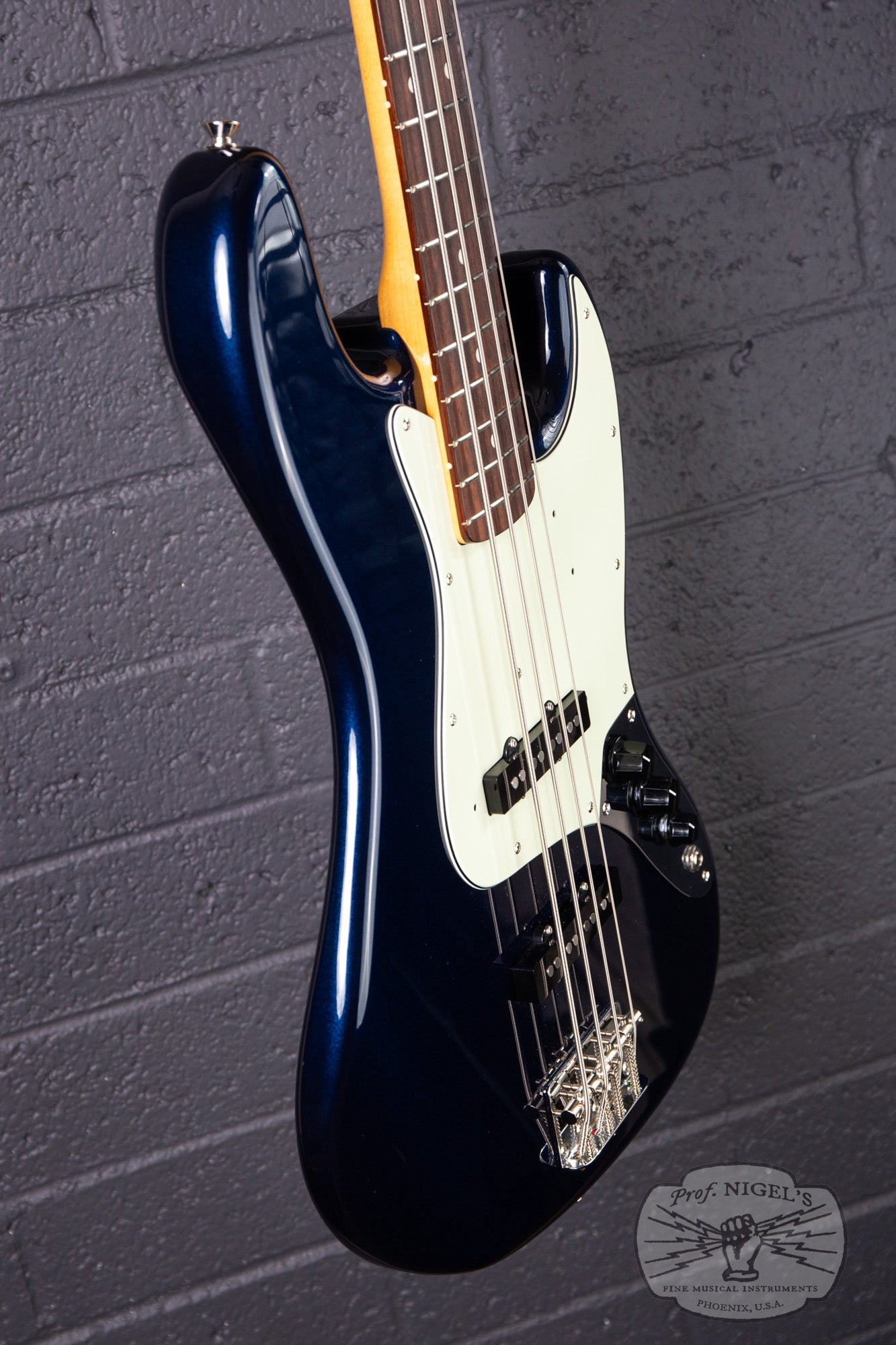 2022 Tokai MIJ AJB114 Matching Headstock Gunmetal Blue Jazz Bass Made in Japan MH
