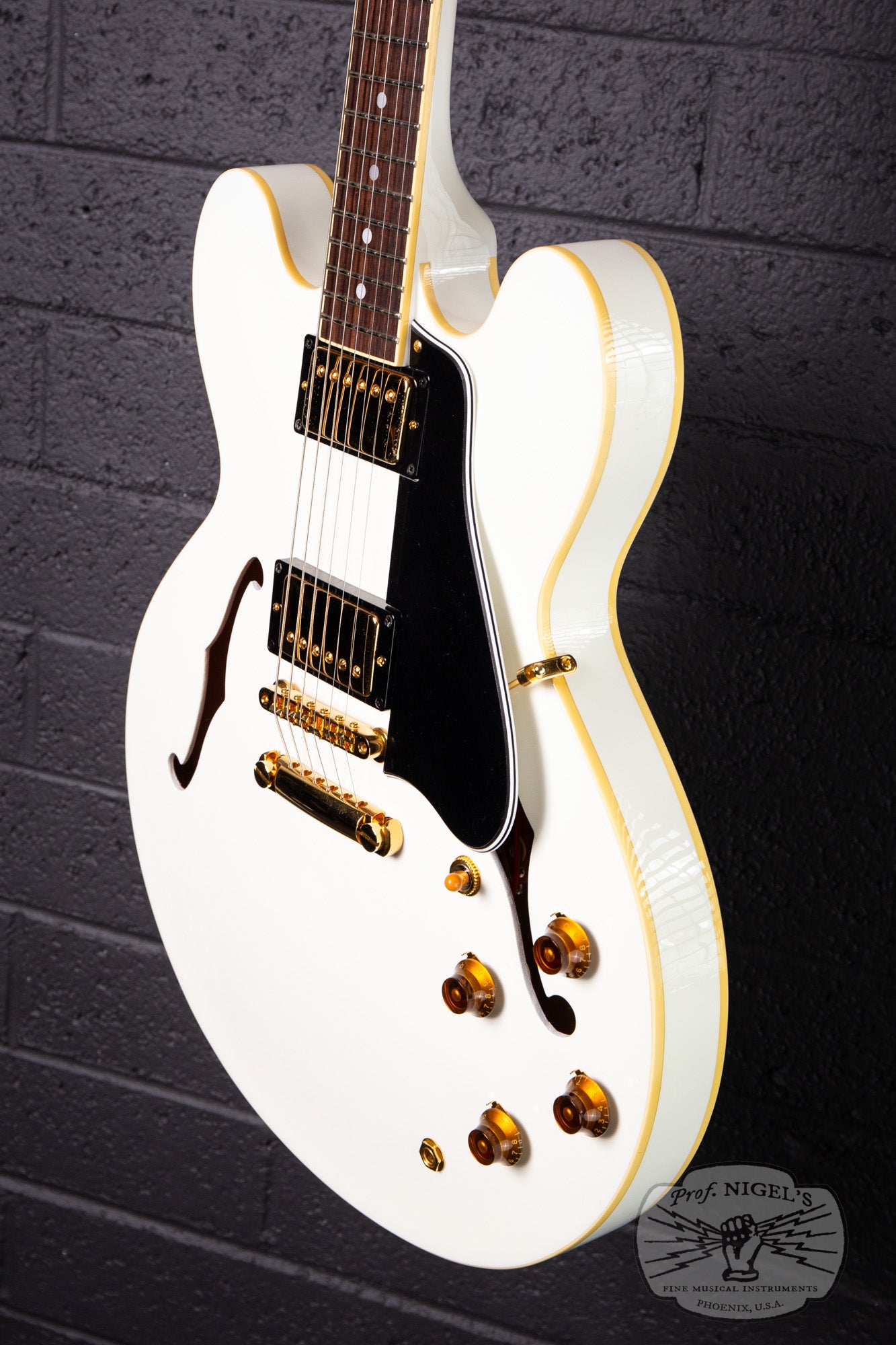 2022 Limited Production Tokai ES202G-CM Snow White w/ Hard Case 335-style MIJ Made in Japan