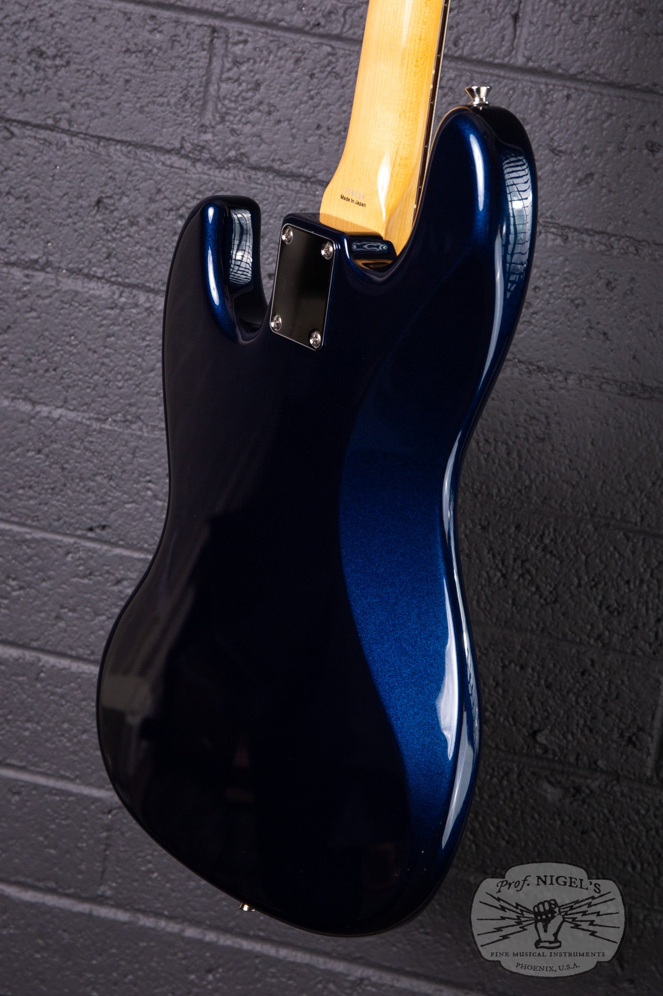 2022 Tokai MIJ AJB114 Matching Headstock Gunmetal Blue Jazz Bass Made in Japan MH