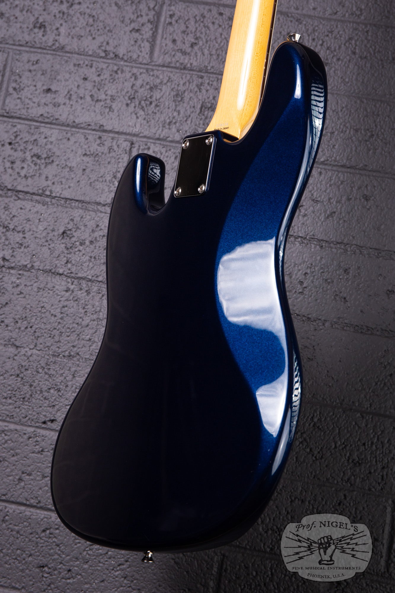 2022 Tokai MIJ AJB114 Matching Headstock Gunmetal Blue Jazz Bass Made in Japan MH