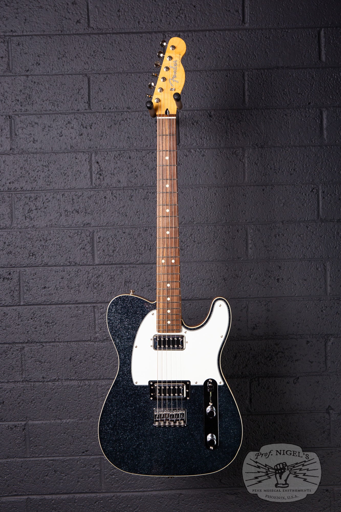 2023 Fender Limited Black Sparkle Telecaster w/ Flame Maple Neck MIJ Made in Japan Filtertron