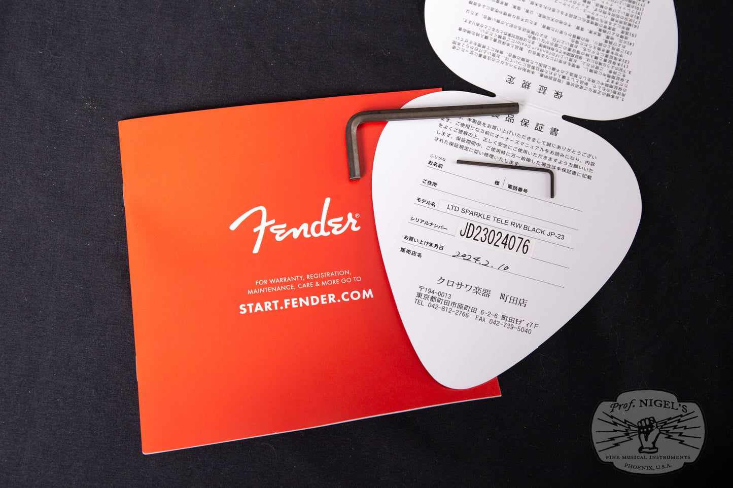 2023 Fender Limited Black Sparkle Telecaster w/ Flame Maple Neck MIJ Made in Japan Filtertron