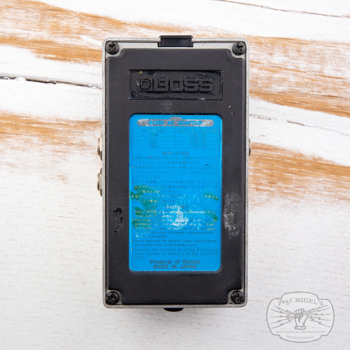 Boss DD-2 Digital Delay MIJ (Blue Label) 1985 Long Chip Vintage Made in Japan
