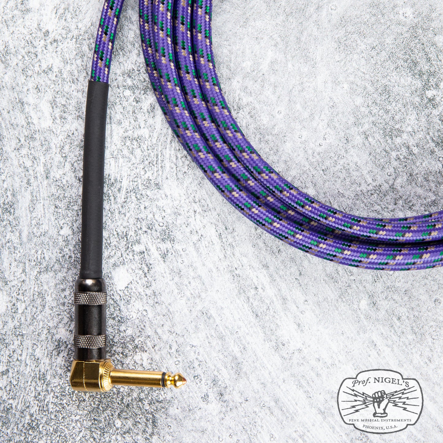 The Looking Glass Ultra-Low Capacitance Instrument Cable (Violet Royale)