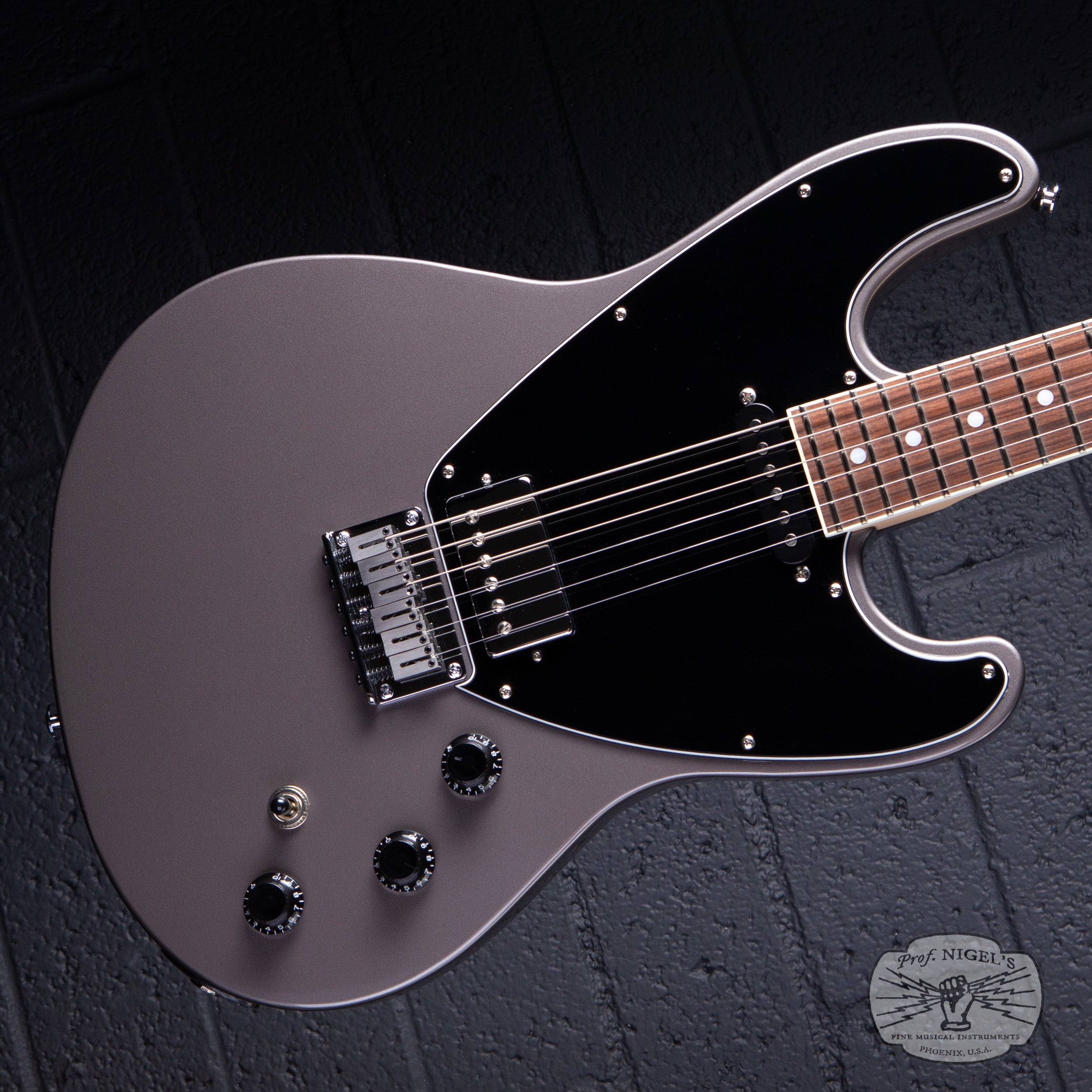 Greco BG-SH Electric Guitar – Metallic Gray – Made in Japan