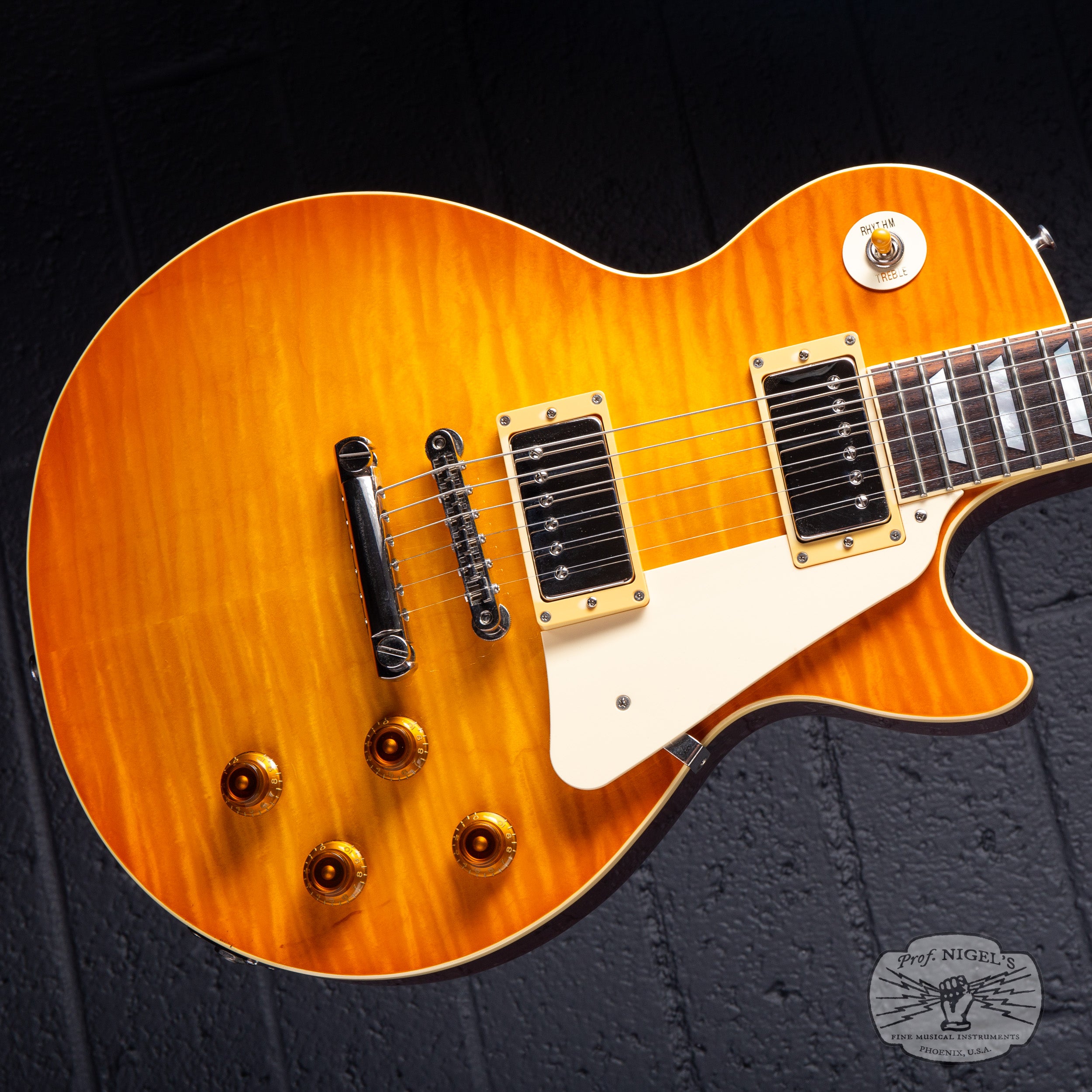 History TH-LS Lemon Drop Burst MIJ Fujigen Lacquer LP-Style w