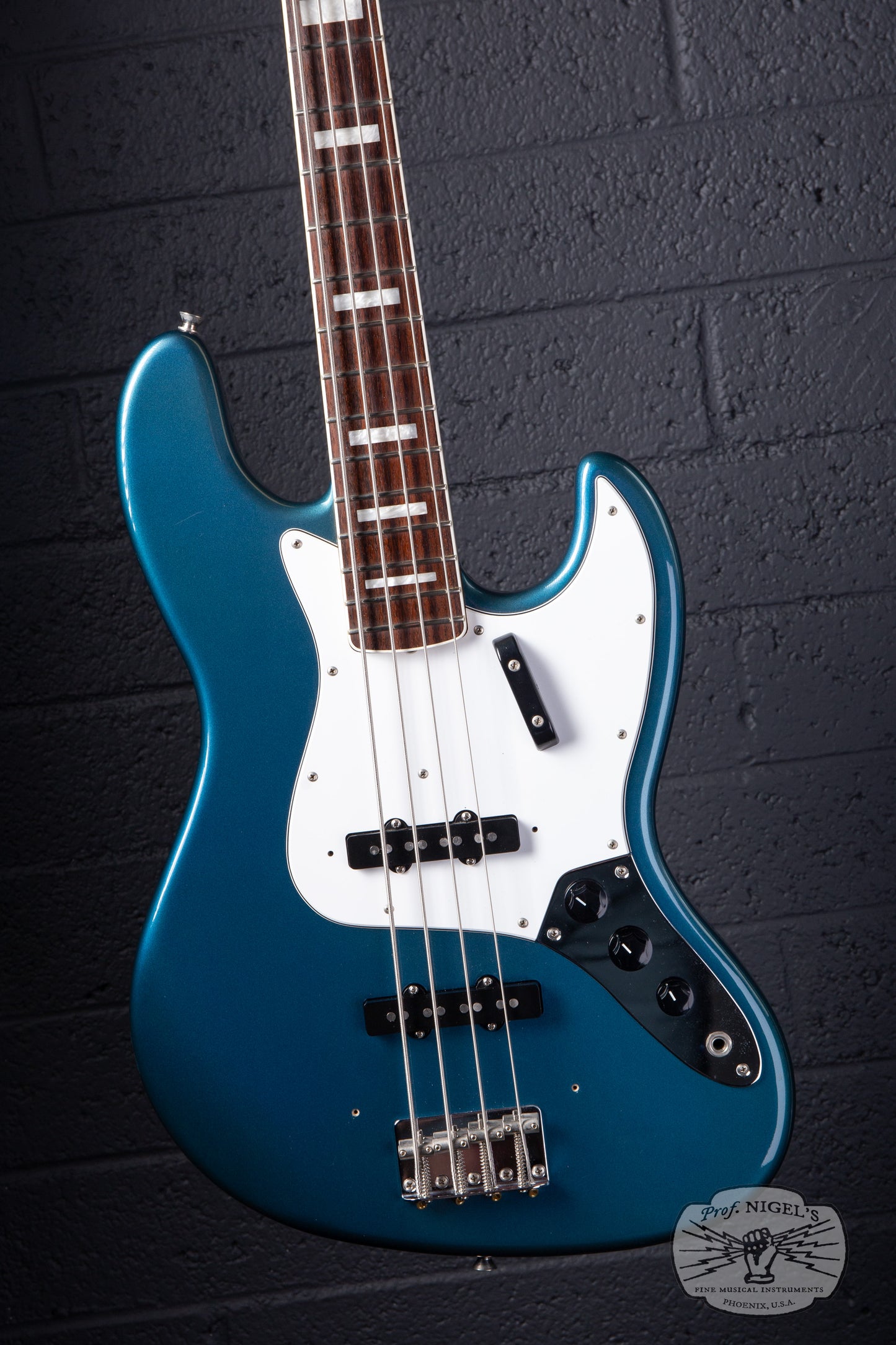 Fender Japan JB-75US Jazz Bass Reissue OLB Matching Headstock w/ Vintage ’66 Pickups MIJ