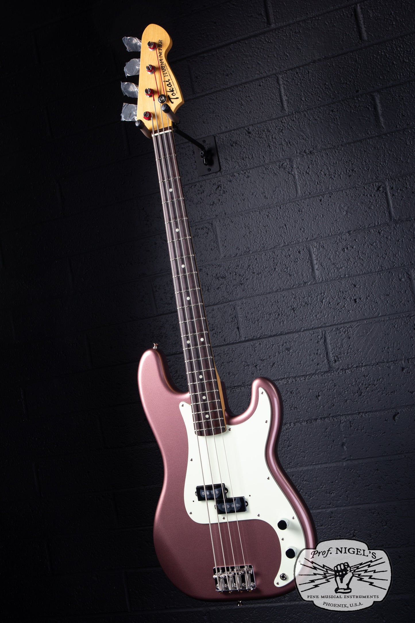 Tokai APB-101R Hard Puncher Bass Burgundy Mist MIJ Alder/Rosewood w/Gig Bag